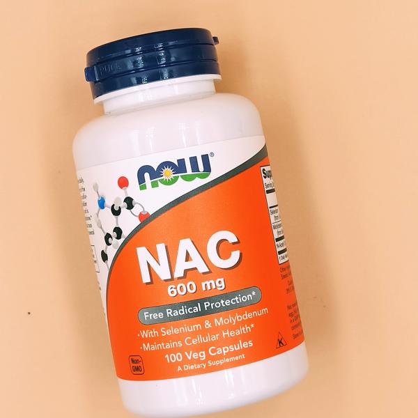 NAC NOW 600mg 100 viên với Selenium & Molybdenum - Thải độc | VitaminDep.com