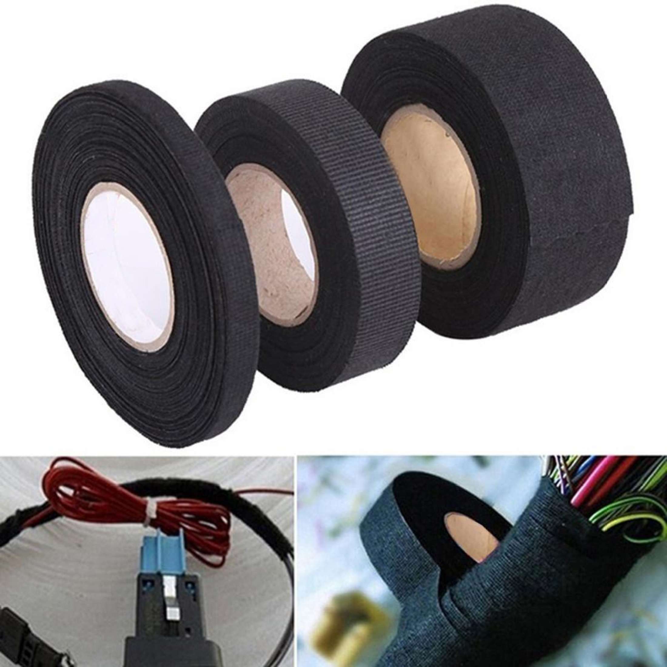 Băng keo dính vải - băng dính vải chịu nhiệt quấn dây điện cách nhiệt cách điện cực tốt