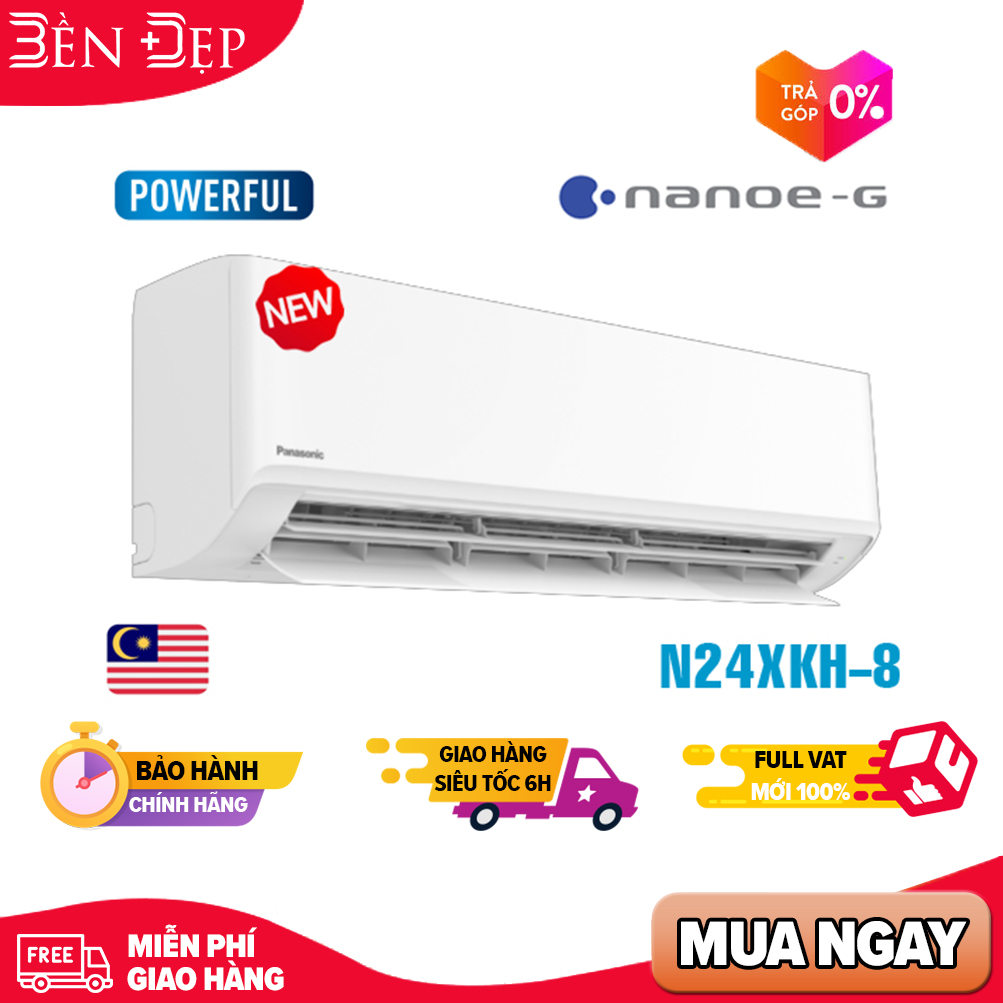 Điều hòa panasonic 24000 btu 1 chiều n24xkh8