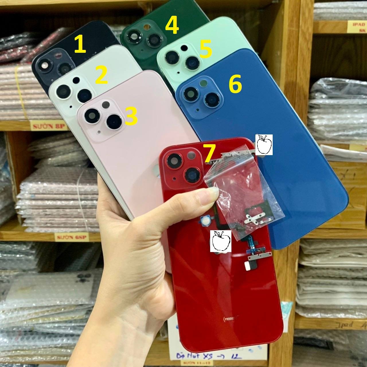 Vỏ sườn độ xr lên 13 chuẩn đẹp