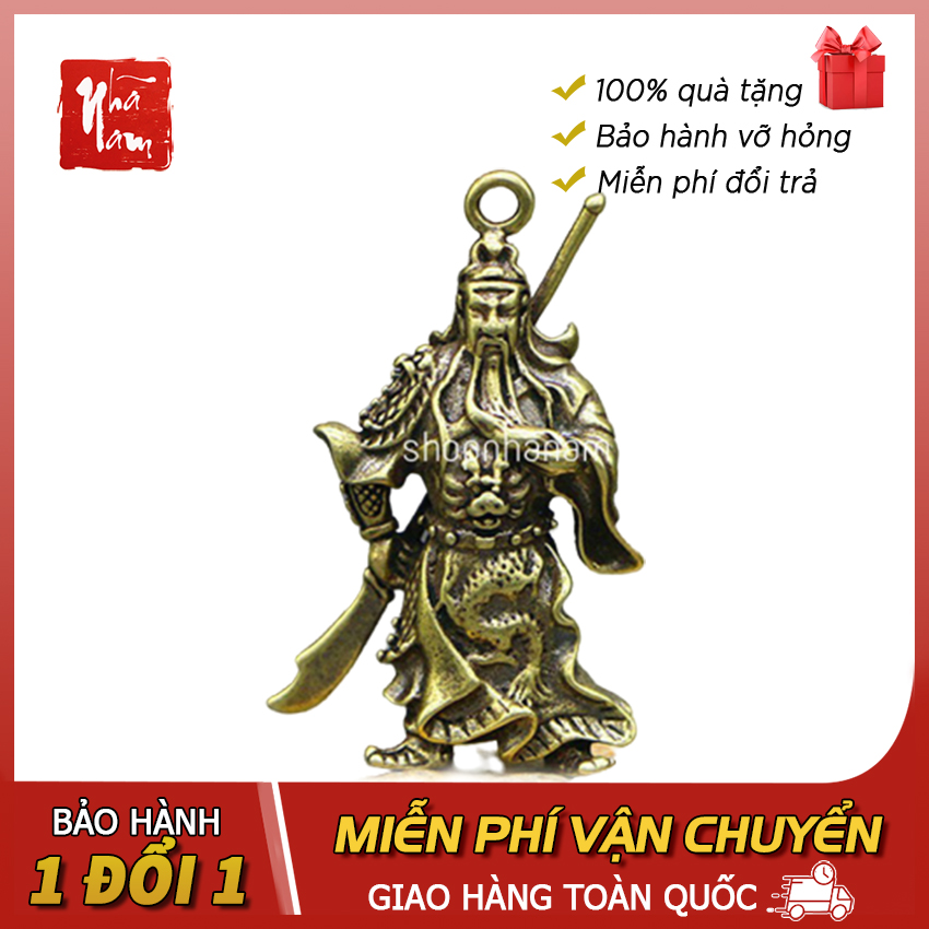 Tượng đồng phong thủy Quan công, Quan vân trường, trang trí vật phẩm phong thủy - Phong Thủy Nhã Nam