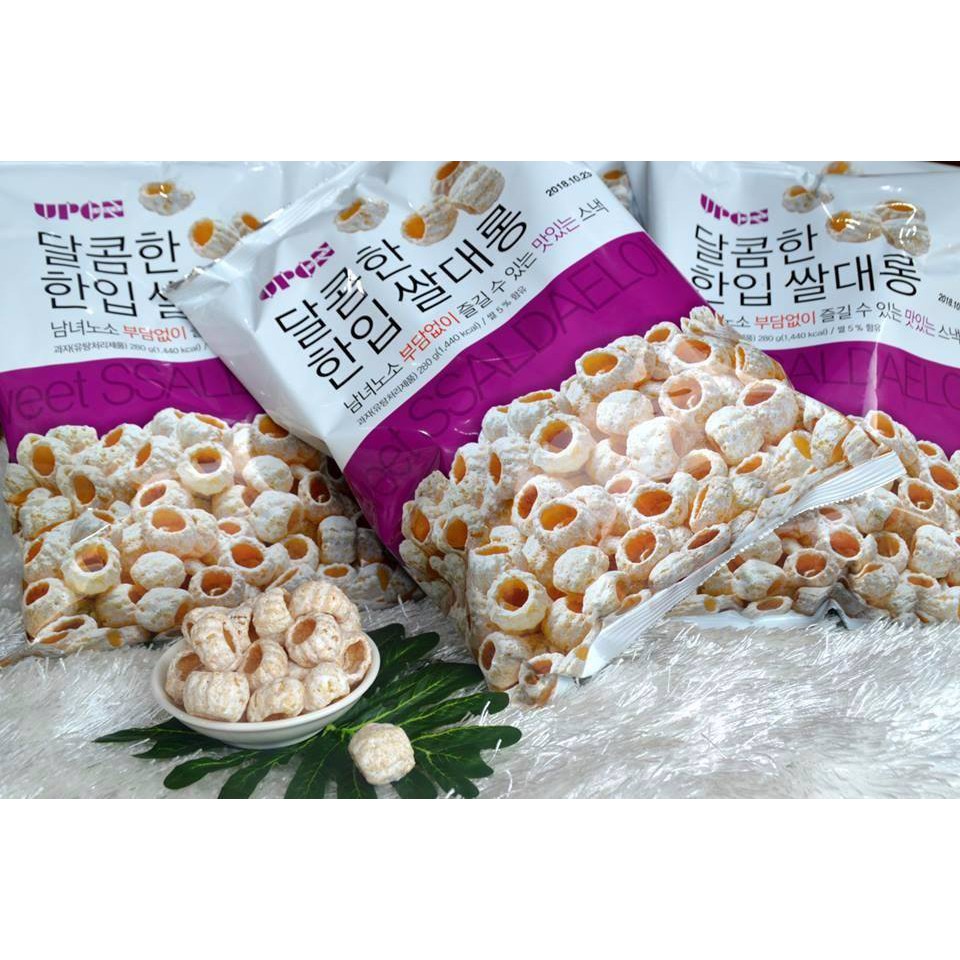 Bỏng nhẫn gạo ngọt UPON Snack 280g - Nhập khẩu chính hãng Hàn Quốc