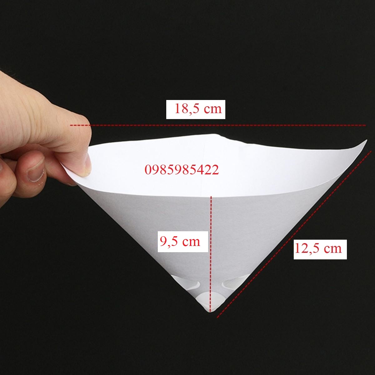 Phễu lọc sơn 3 cái   SONQUANGPHU8856