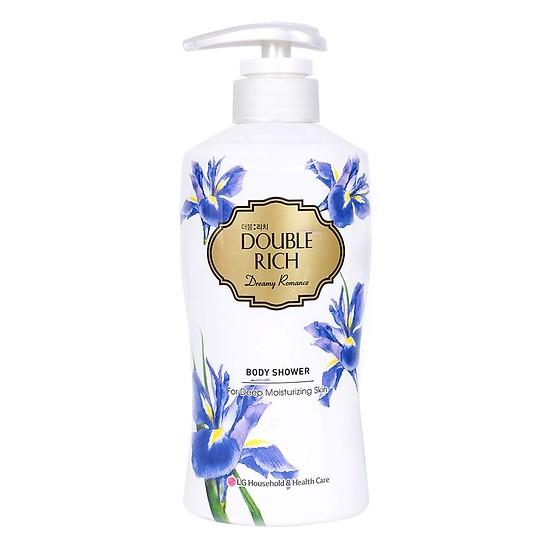 Double Rich - Sữa tắm Dưỡng ẩm hương hoa Iris 800 g