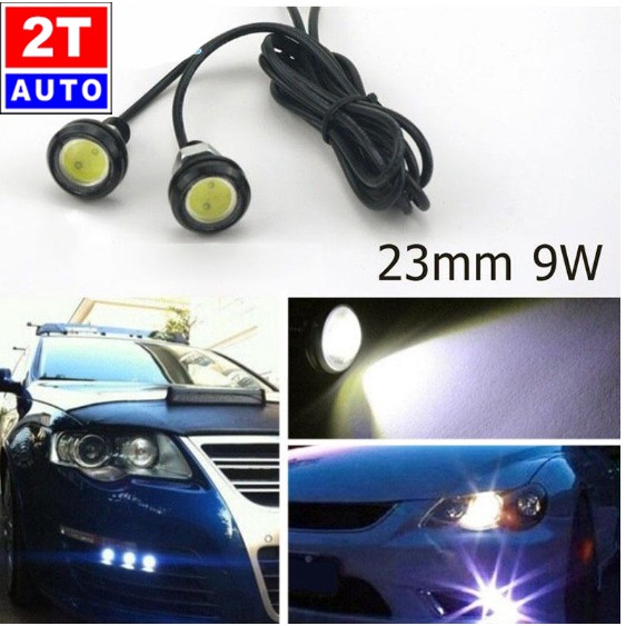 01 Đèn led chống nước, led xin nhan mắt cú cúc nút áo cỡ lớn 23mm siêu sáng - giá 1 cái