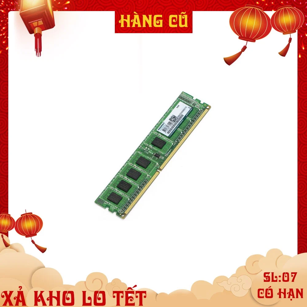 Ram pc kingmax 4gb bus 1600 ddr3 cũ