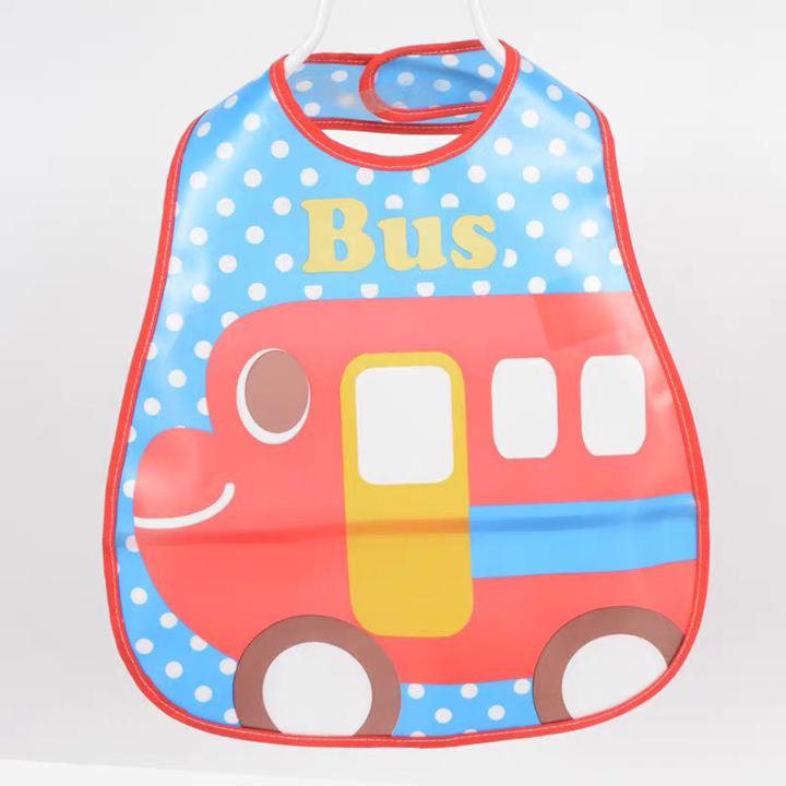 [COMBO 5] Yếm ăn dặm có máng chống thấm nước hình động vật dễ thương cho bé, chất liệu không thấm nước giúp bé không bị bẩn quần áo khi ăn uống.