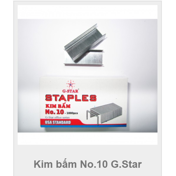 Kim bấm gstar no.10 và no.3