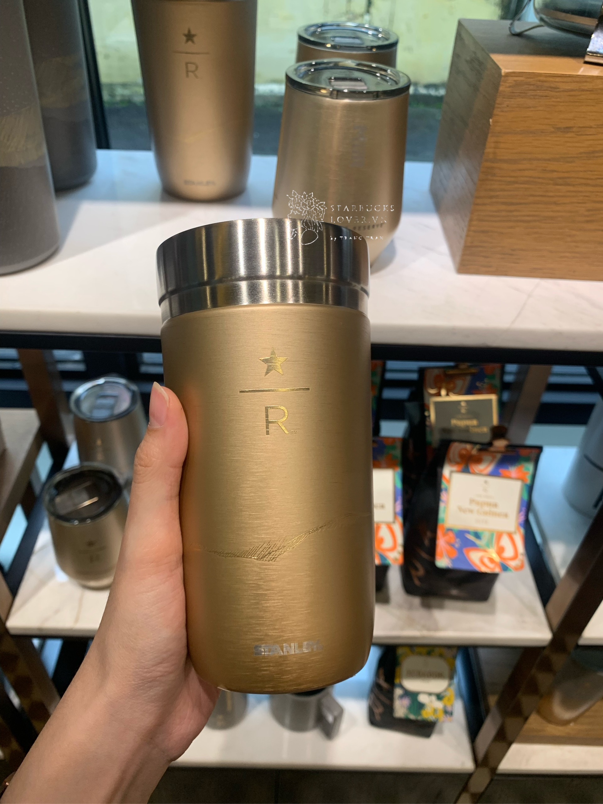 |chính hãng| ly giữ nhiệt starbucks reserve x stanley 16oz