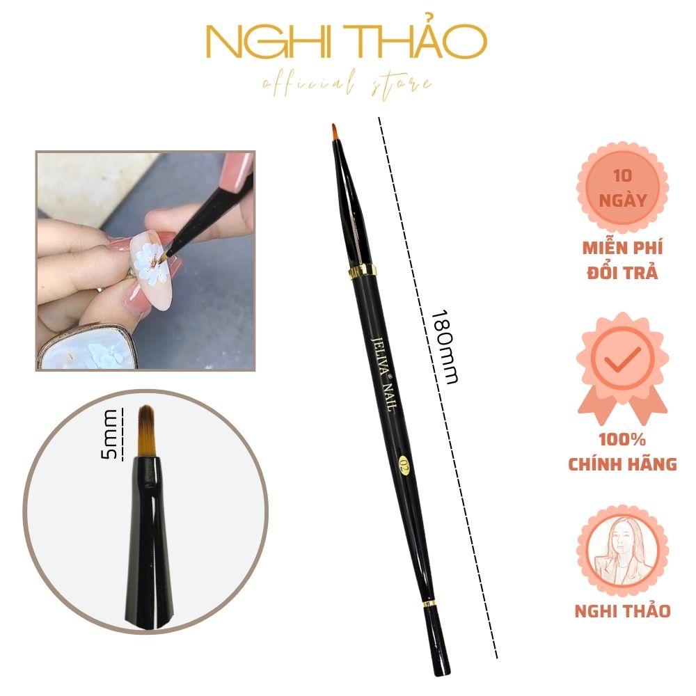 Cọ hoa cúc vẽ móng nail số 02 Nghi Thảo