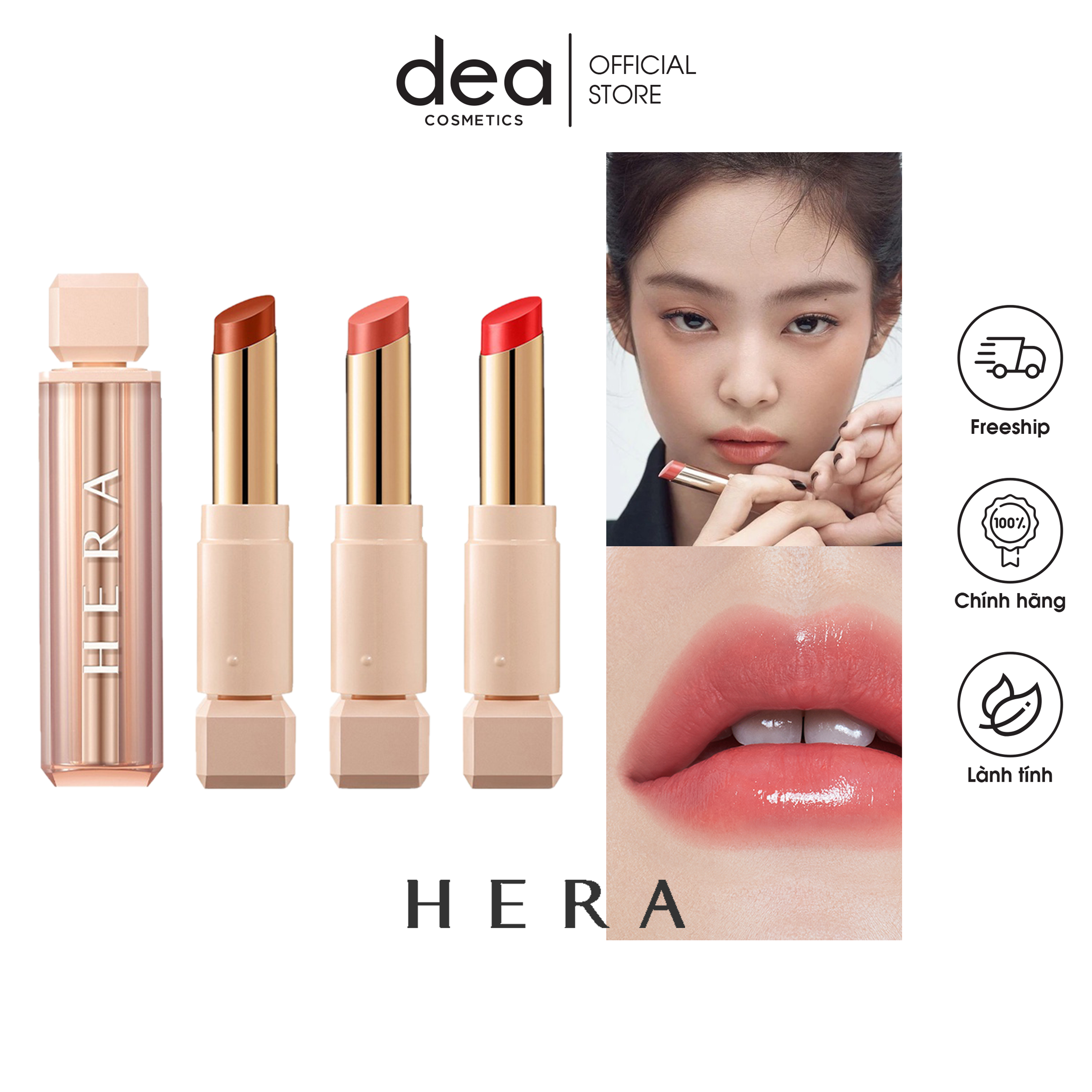 Son thỏi dưỡng Hera Sensual spicy nude balm