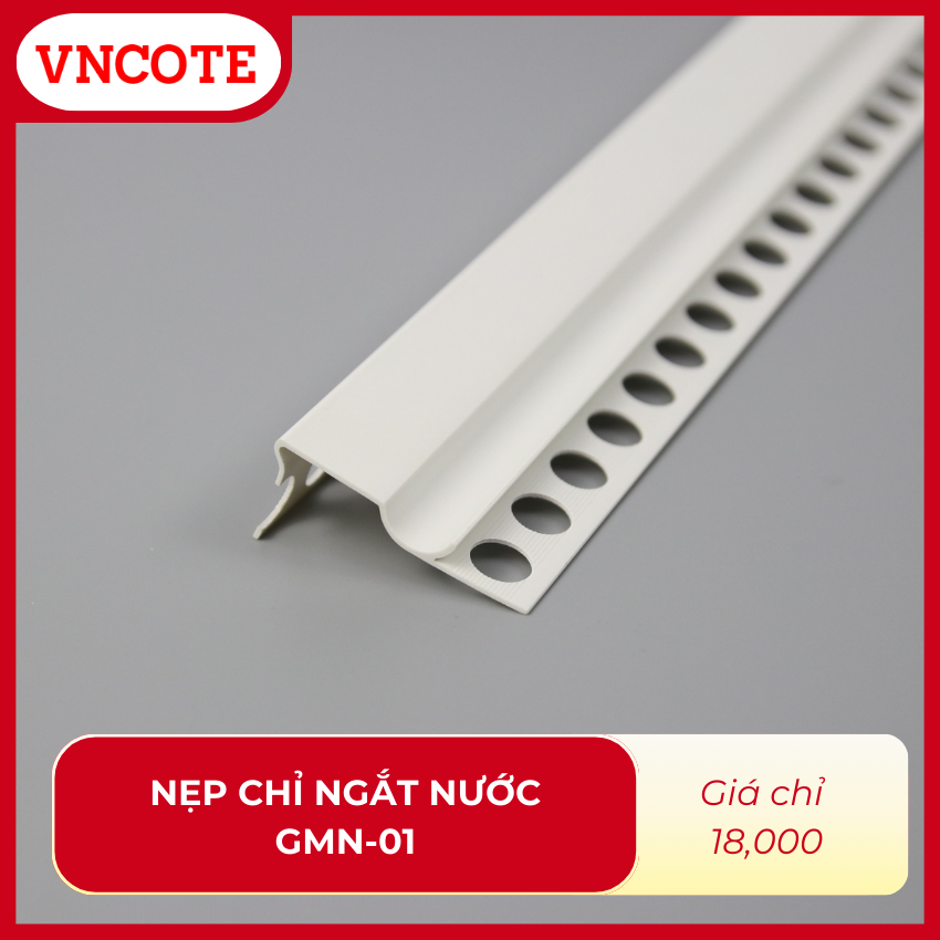 Combo 50 thanh nẹp chỉ ngắt nước GMN-01 ( 100m )