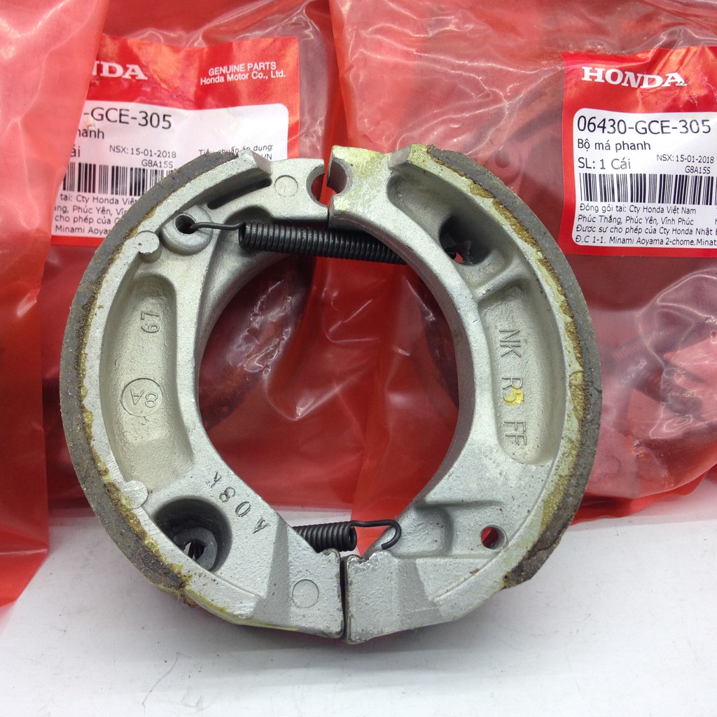 Bố thắng (má phanh) xe máy Dream - Wave