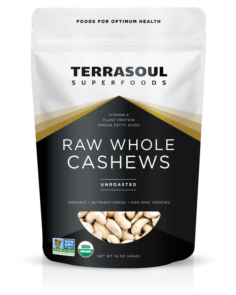 Hạt điều hữu cơ - Terrasoul Sperfoods - 454g