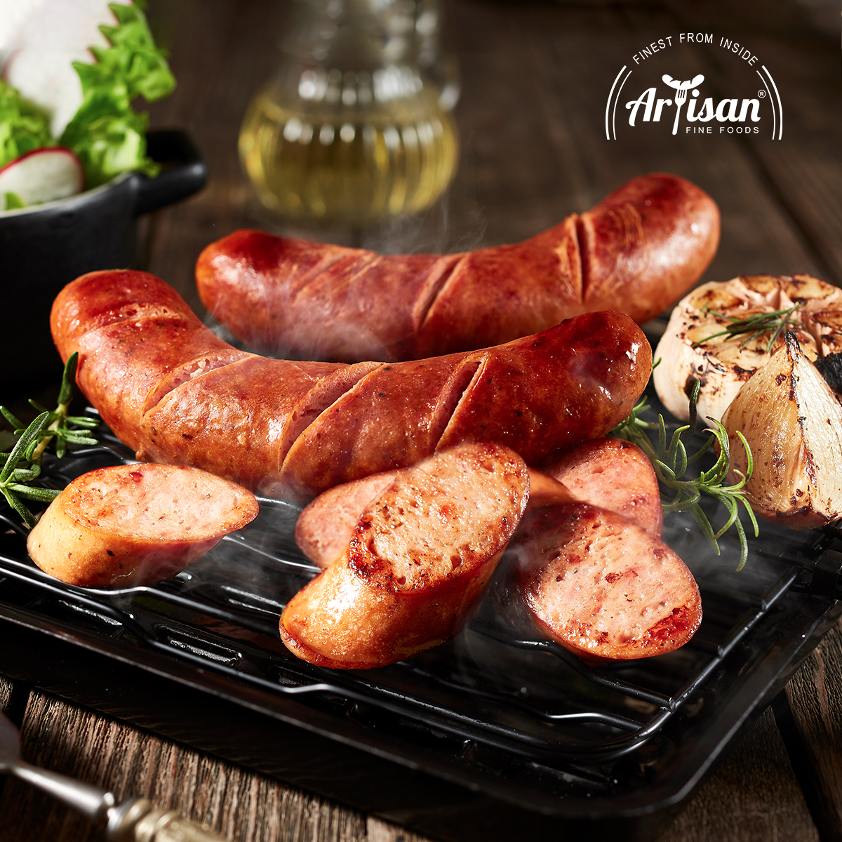 [HCM] Artisan Xúc xích Heo vị Ba Lan Polish Kielbasa 375g