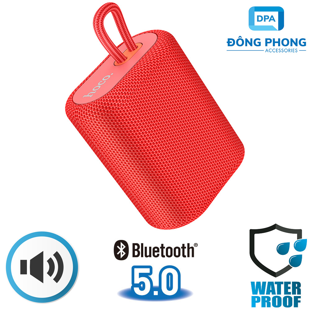 Loa bluetooth mini wireless v5.0 chống nước ipx5 hoco bs47 chính hãng