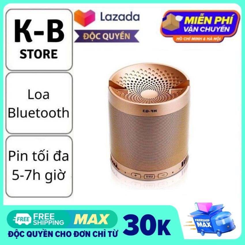 Loa bluetooth mini kết nối samsung, xiaomi, iphone, oppo. Loa vi tính âm bass mạnh pin trâu. Loa nghe nhạc công suất lớn, loa bluetooth karaoke, loa karaoke, loa mini, loa jbl, loa sony, loa máy tính - N03
