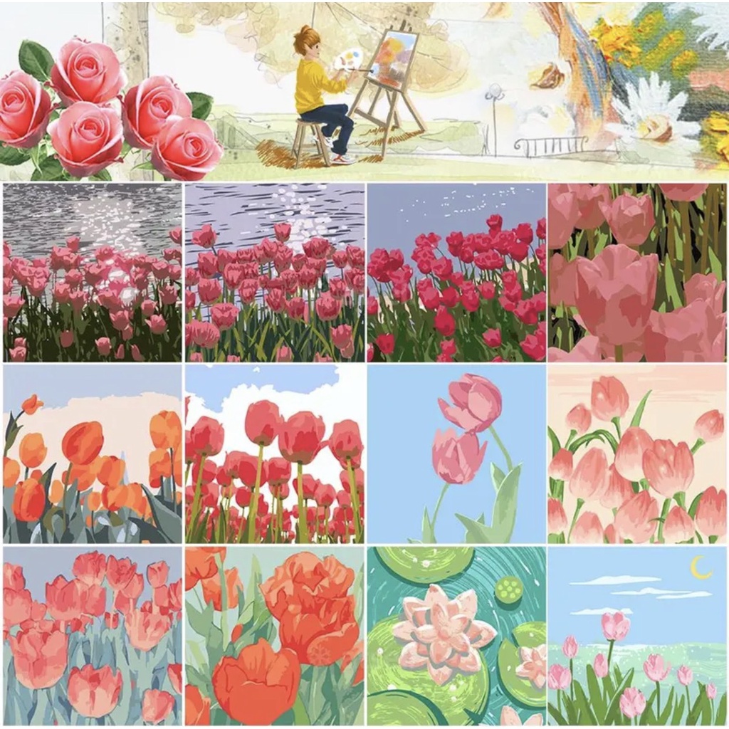 Tranh Tô Màu Theo Số In Theo Yêu Cầu Giá Tốt T08/2023 | Mua Tại Lazada.Vn