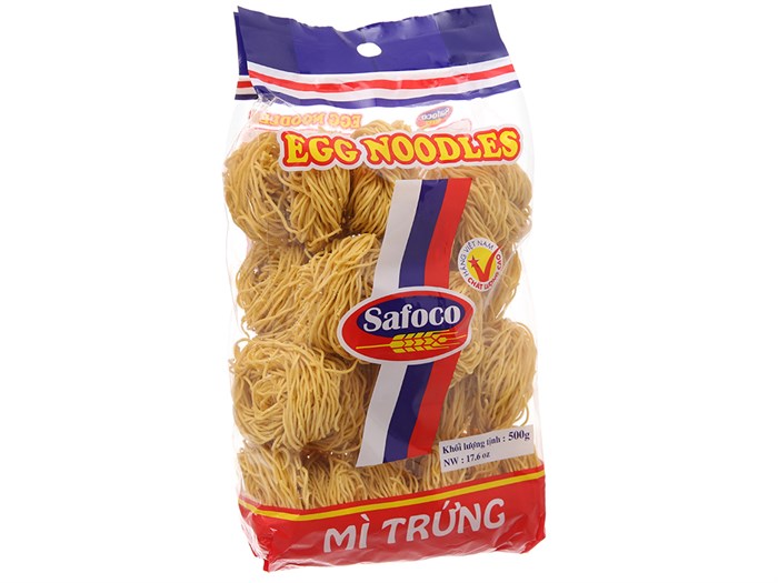 MÌ TRỨNG SAFOCO SỢI LỚN 500g