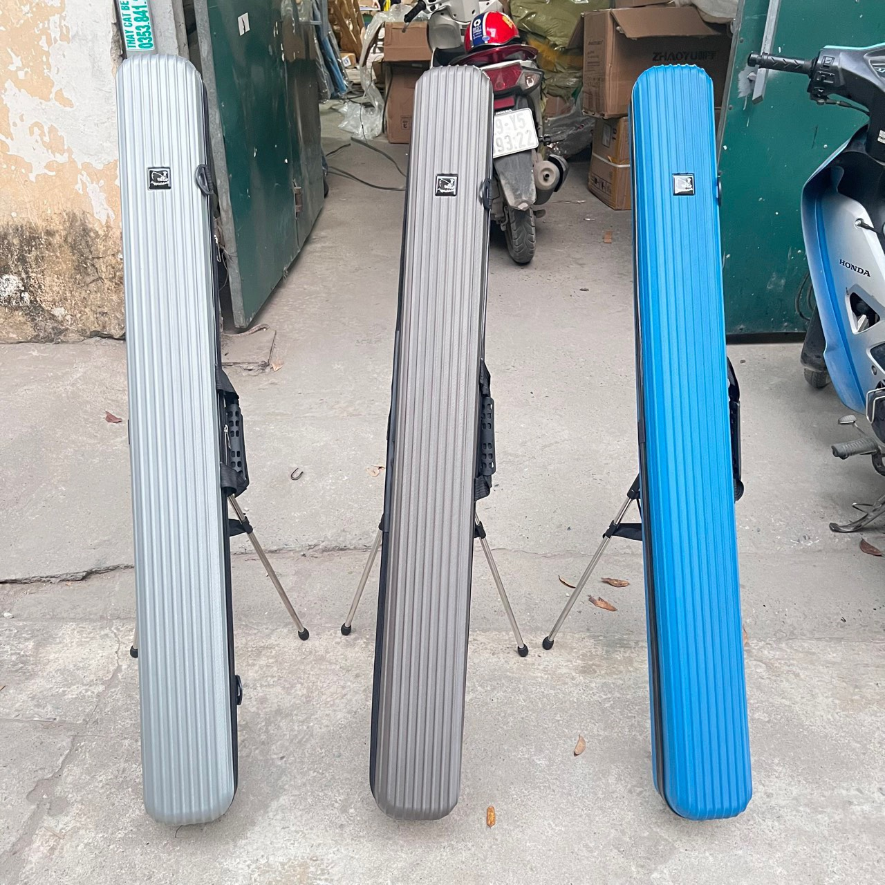 Bao đựng cần câu abs cao cấp chống thấm nước , túi đựng cần có chống