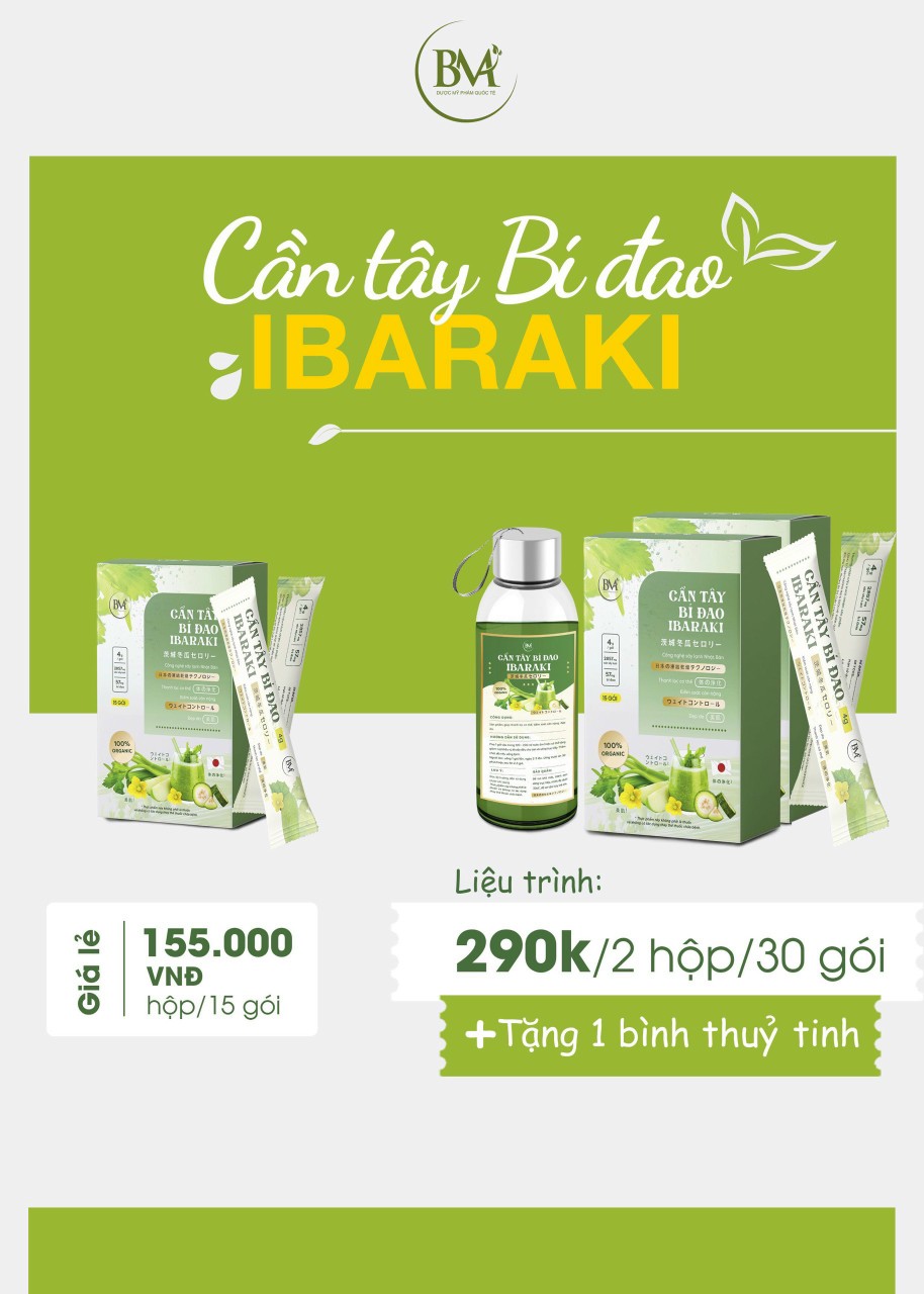 Cần tây bí đao ibaraki-detox