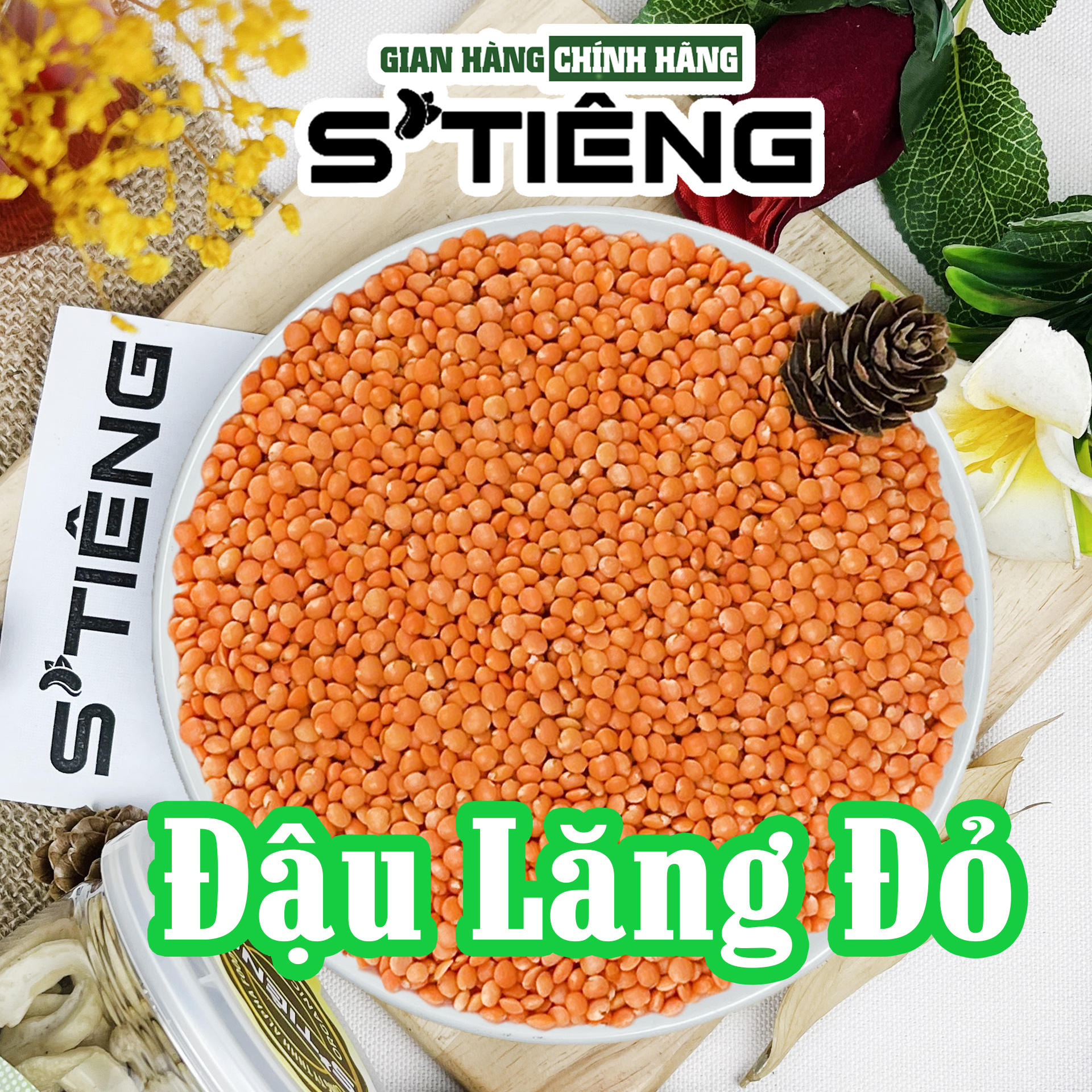Hạt đậu lăng đỏ stiêng chế biến món ăn