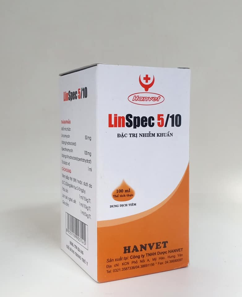 Linspec 5/10 chi trong thu y