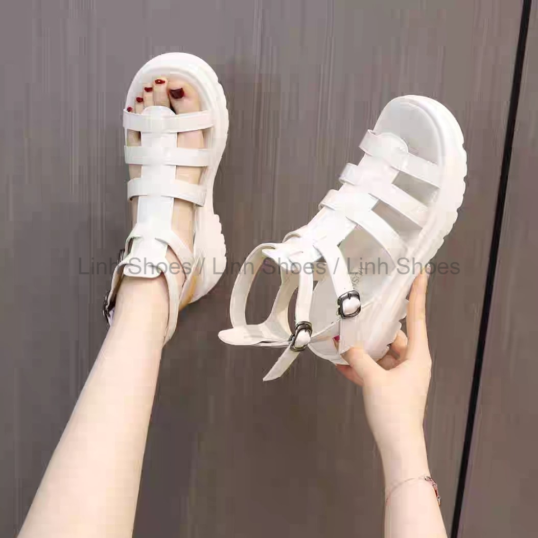 Dép sandal rọ hở mũi đế 5p siêu nhẹ êm chân xinh xắn