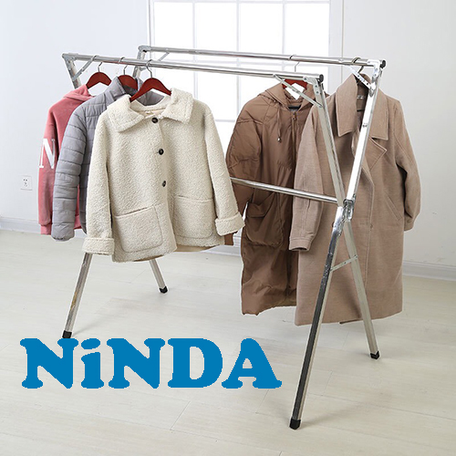 Giá phơi quần áo gấp gọn ninda nd-215