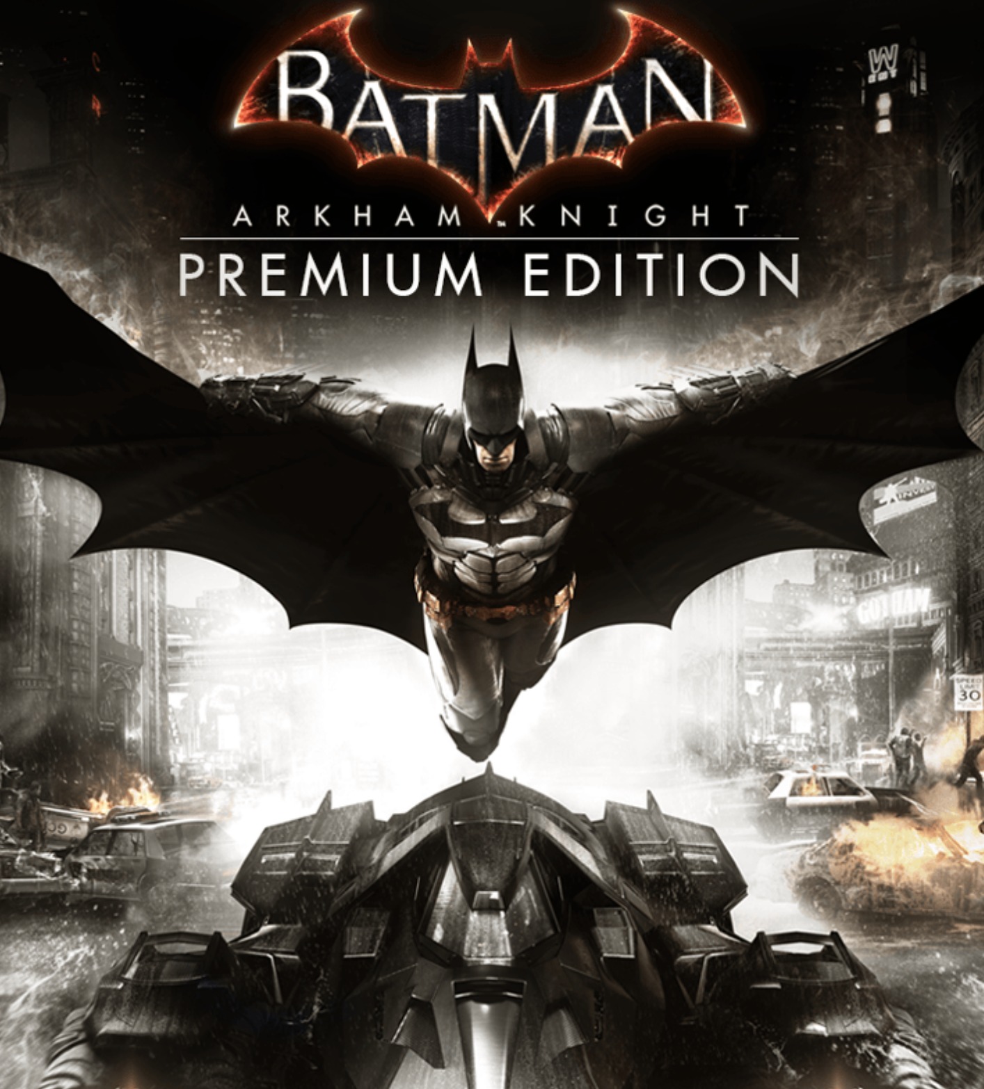 Code game PS4 PS5 Batman Arkham Knight Premium Edition US