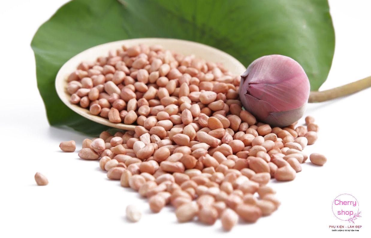 Đậu phộng sống không màu thức phẩm hạt to chưa rang