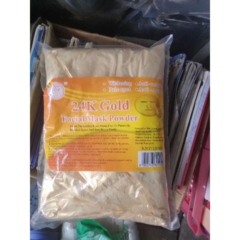 Bột nạ vàng 24k 1000g