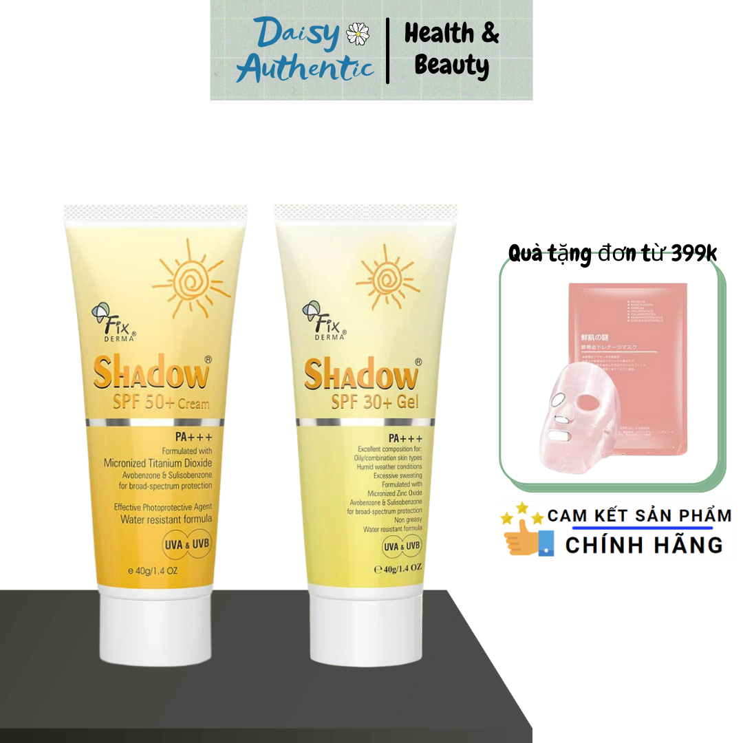 Kem chống nắng Fixderma Shadow SPF 50+ Cream
