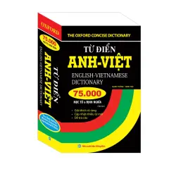 Từ Điển Anh Việt 75000 Mục Từ Và Định Nghĩa (Bìa Mềm)