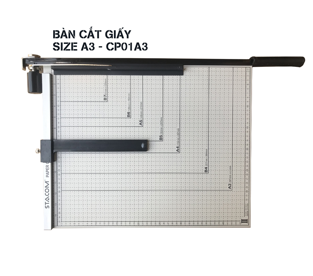Bàn cắt giấy khổ a3 stacom - cp01a3