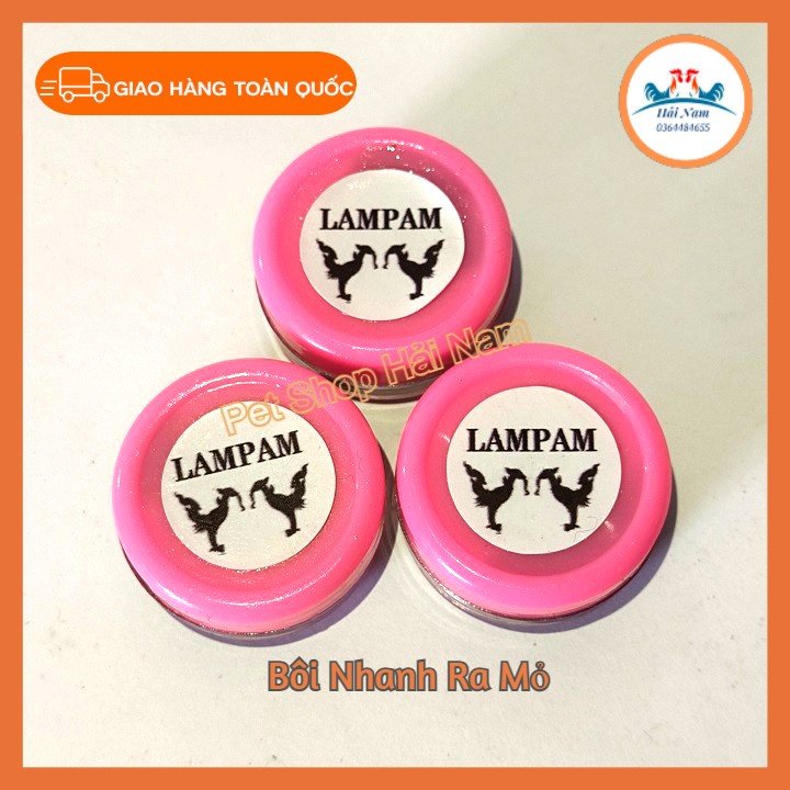 Bôi Mỏ Hồng LamPam - nhanh mọc mỏ cựa cho gà đá-thuốc gà đá hiệu quả.
