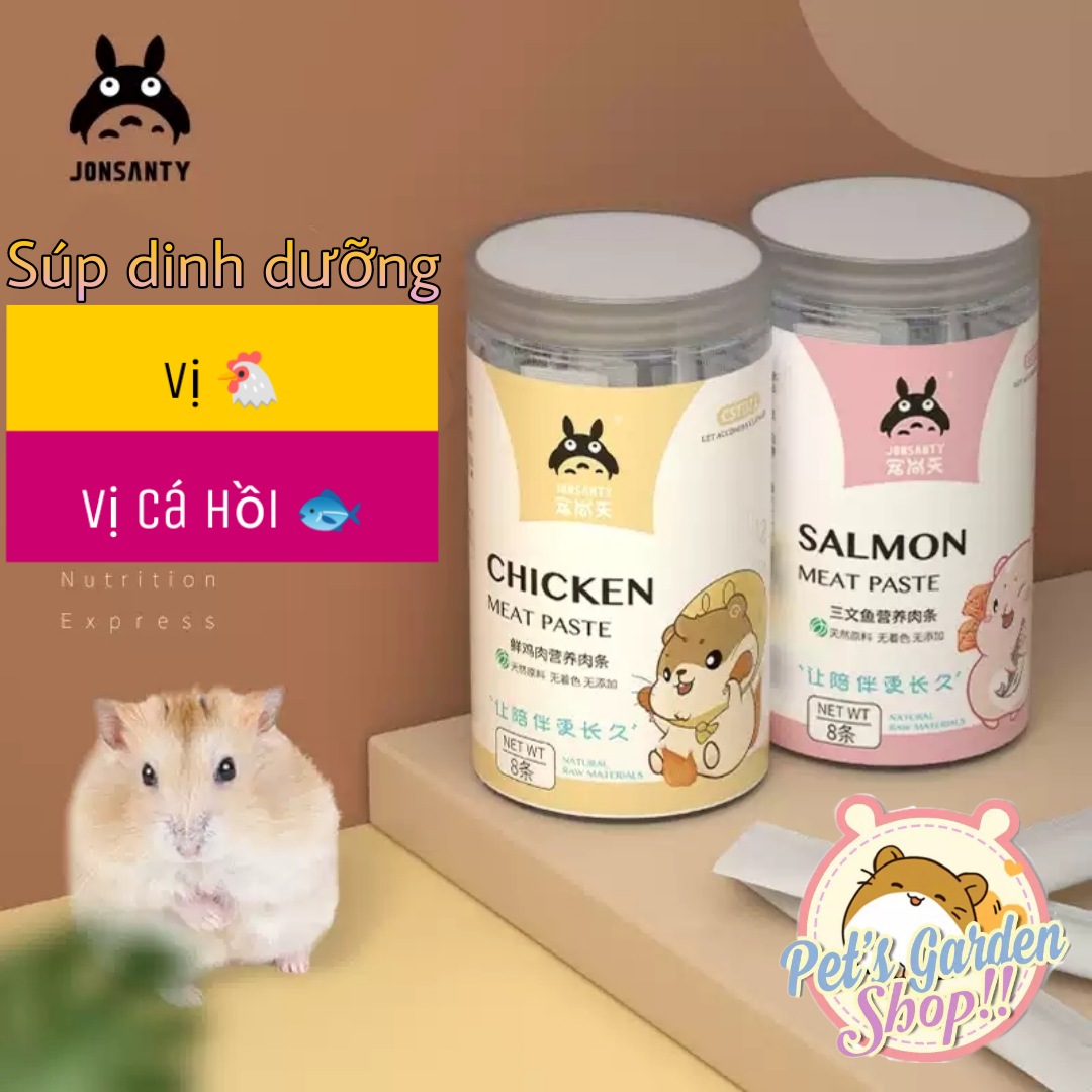 Thanh súp dinh dưỡng Jonsanty (1 thanh 15gr) - Thức ăn hamster, nhím, sóc...