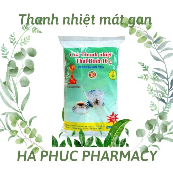 ✅chè/trà thanh nhiệt thái bình 100 gói✅ chính hãng