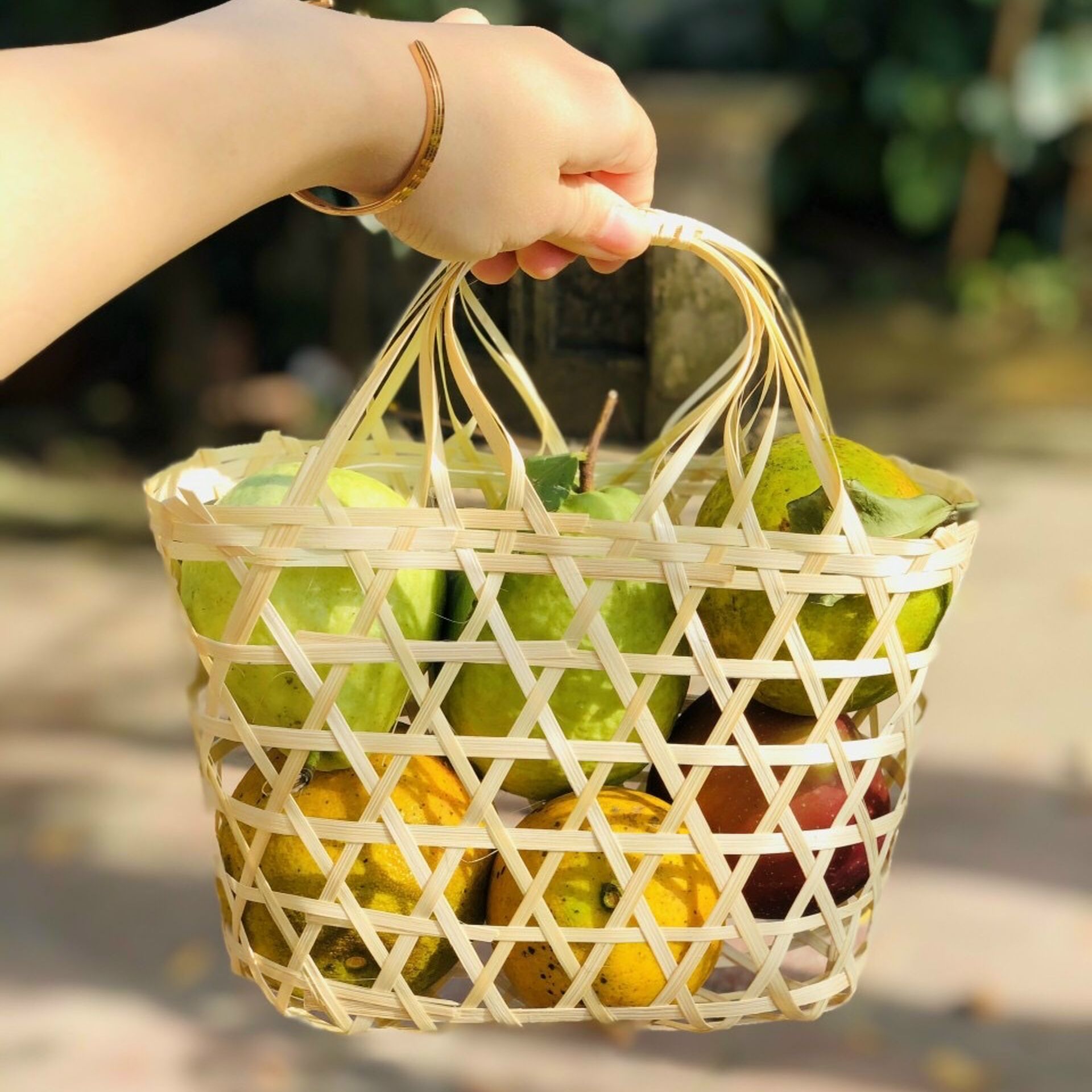 GIỎ TRE ĐAN ĐỰNG QUÀ, HOA QUẢ, BÁNH, NHIỀU SIZE, SIÊU HÓT 2024