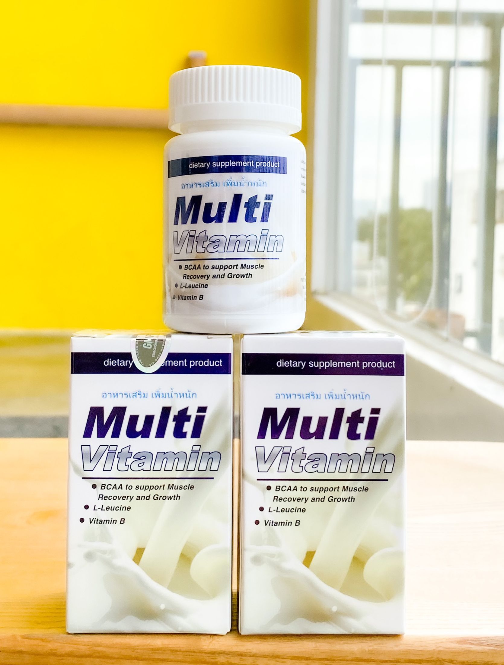 Tăng cân Multi Vitamin Thái Lan Nhập Khẩu Chính Hãng, Cải thiện cân nặng, nâng cao sức khỏe, tăng cường sức đề kháng