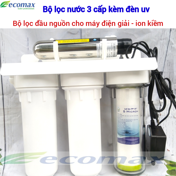 Bộ lọc nước đầu nguồn cho máy điện giải , bộ lọc ion kiềm