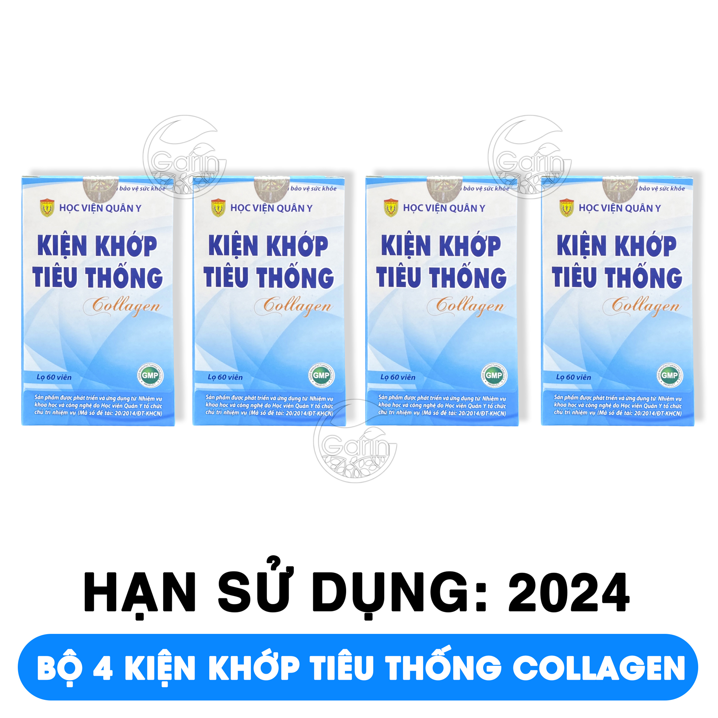 Bộ 4 hộp kiện khớp tiêu thống Học Viện Quân Y 60 viên x4 bổ can thận mạnh gân cốt giảm đau nhức xương khớp thoái hóa xương khớp phòng ngừa thoát vị đĩa đệm BA TU SHOP