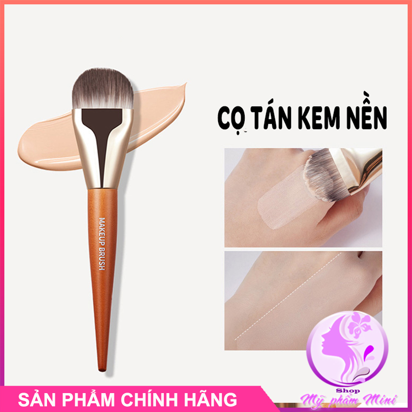 Cọ trang điểm, cọ makeup, cọ tán kem nền, cọ đánh nền, cọ kem nền gemoco chuyên dụng đầu phẳng cho lớp nền hoàn hảo - gec05