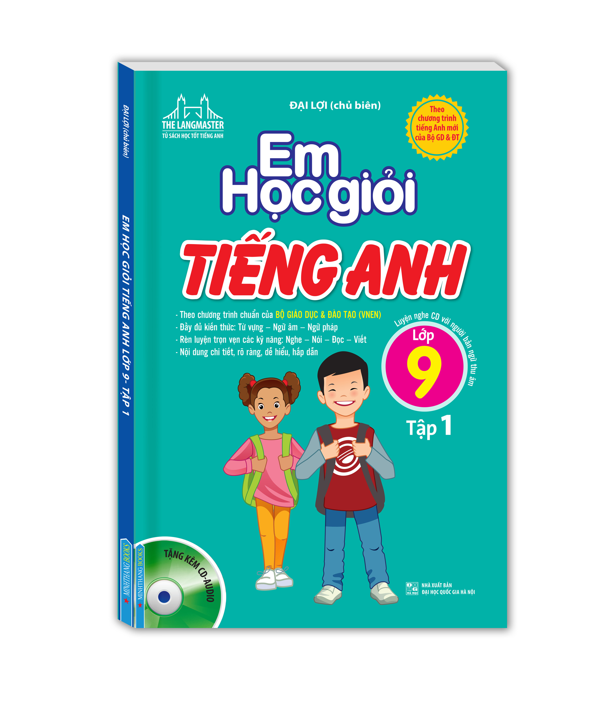 The Langmaster - Em học giỏi tiếng Anh lớp 9 tập 1 - kèm đĩa CD