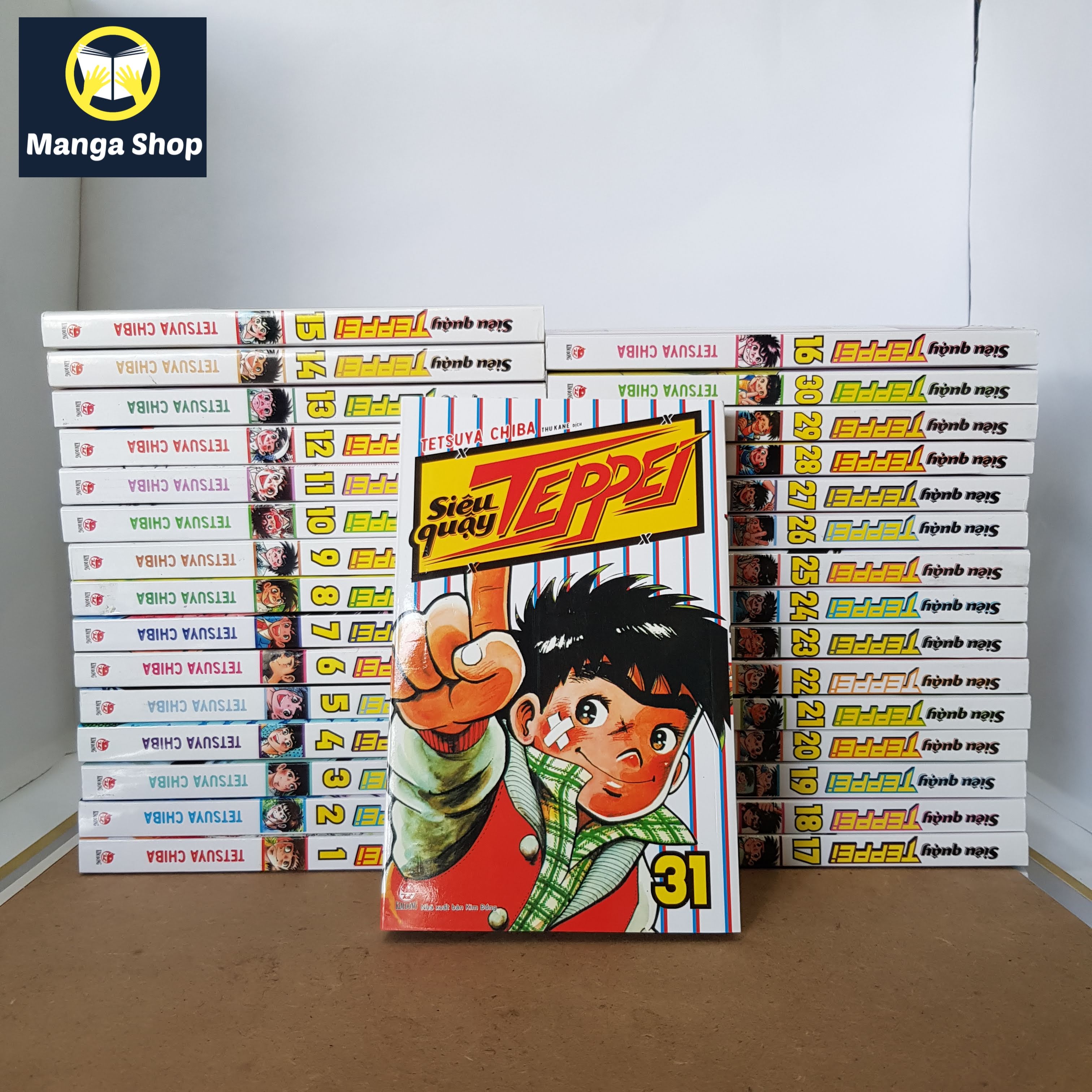 Bộ truyện tranh Siêu Quậy Teppei - 31 Tập(full)