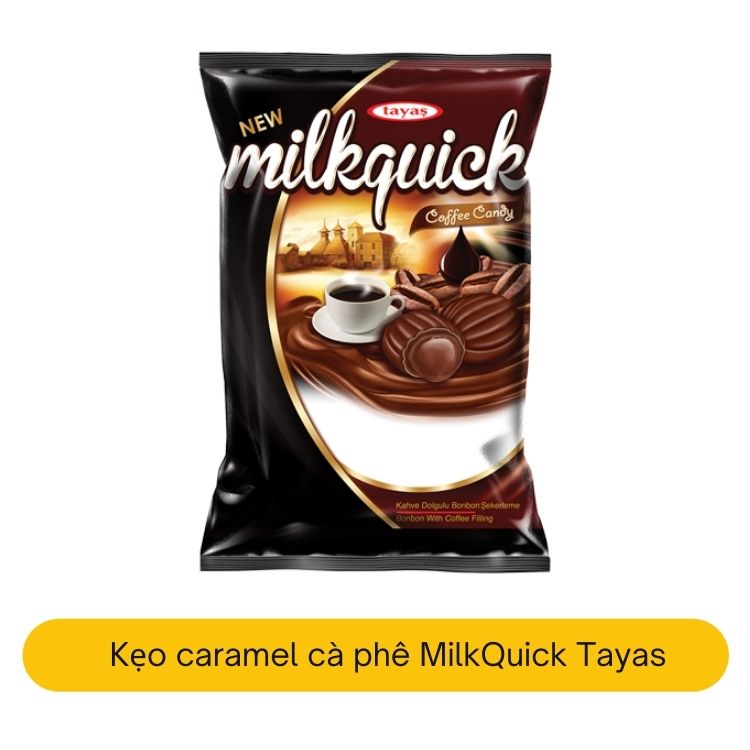 Kẹo caramel cà phê MilkQuick Tayas