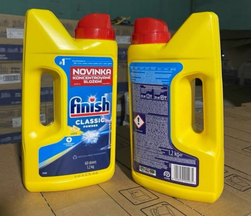 Bột rửa chén bát Finish Đức dùng cho Máy hương chanh 1,2 kg Finish EU