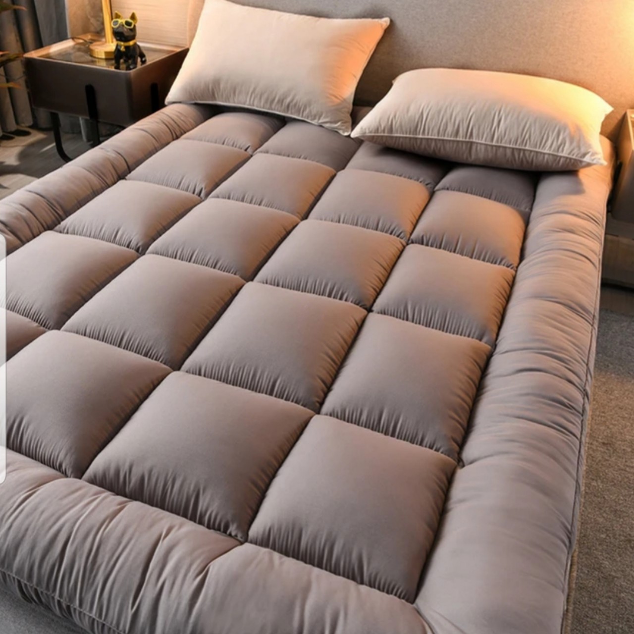 Topper hiệu takara - đệm trải sàn, tấm bảo vệ nệm đủ size 1m,1m2,1m4, 1m6, 1m8x2m nệm văn phòng gấp 3, đệm trải giường sàn.