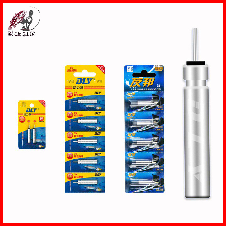 [Vỉ 5 quả] Pin Điện Tử CR425 Chuyên lắp phao câu đài phao câu đêm