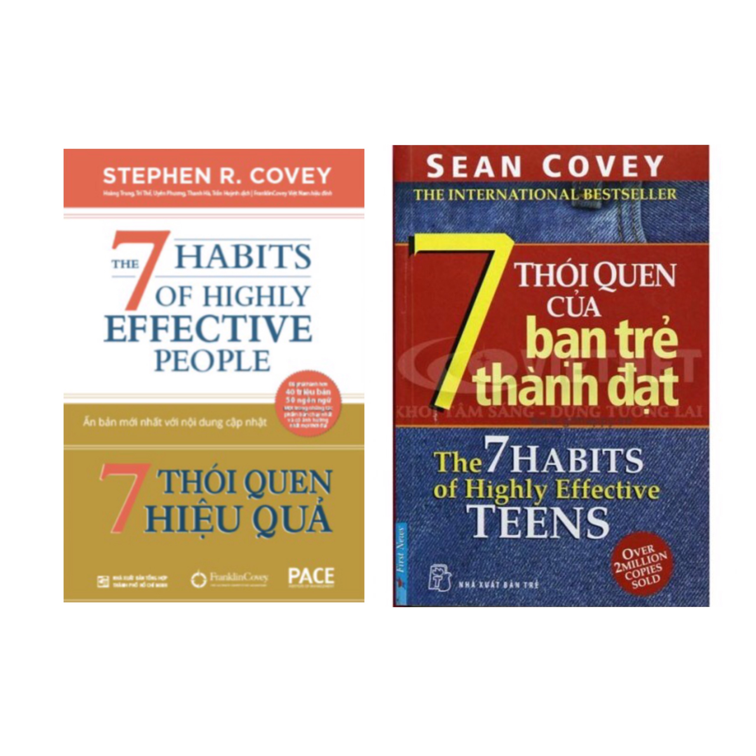 Combo 7 thói quen hiệu quả + 7 thói quen của bạn trẻ thành đạt